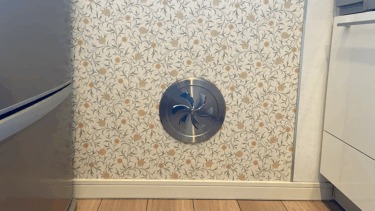 キッチンのガス台まわりの壁紙も貼り直してみた話