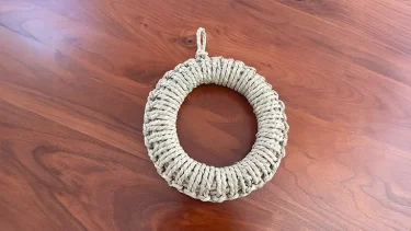 イグサの鍋敷きでちょっとテーブルがおしゃれに